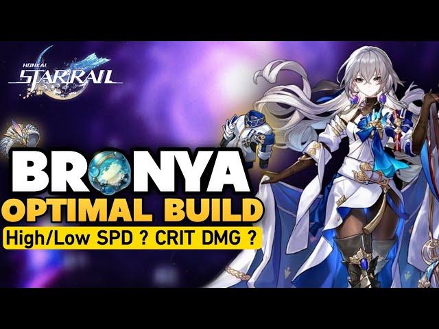 BUILD BRONYA LEBIH OPTIMAL ! Slow atau High Speed ? - Honkai Star Rail