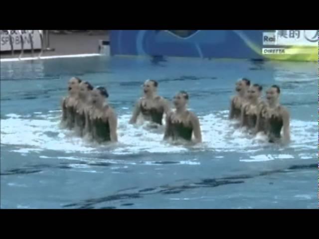 Nuoto Sincronizzato - Mondiali Shanghai 2011 - Squadra Tecnico Russia