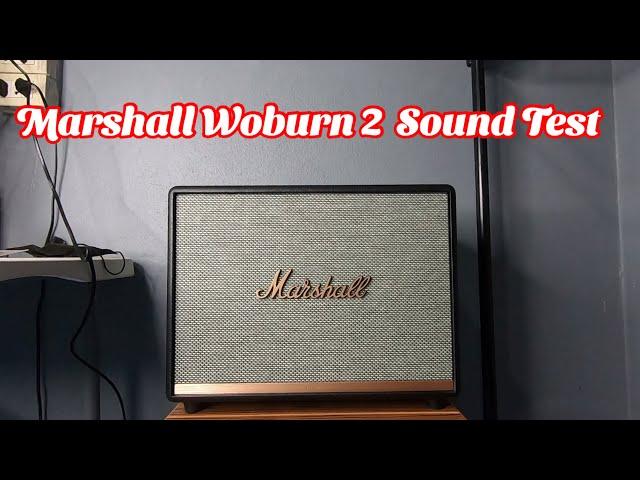 marshall woburn 2 sound test