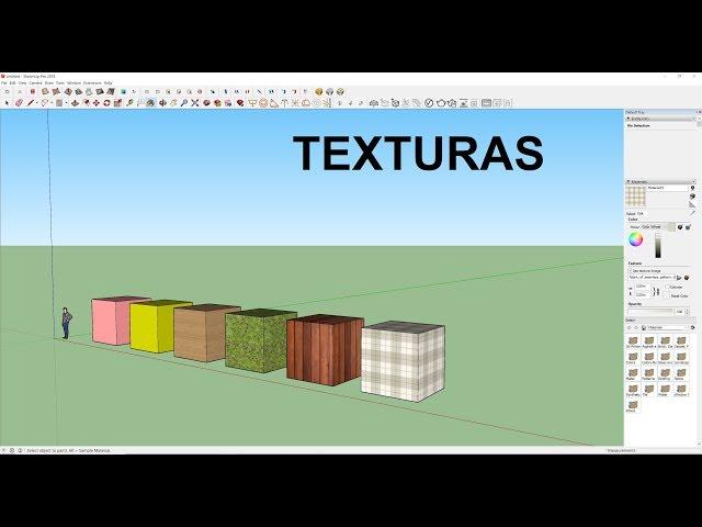 08 - Curso Sketchup - Texturização e Como achar texturas de Qualidade