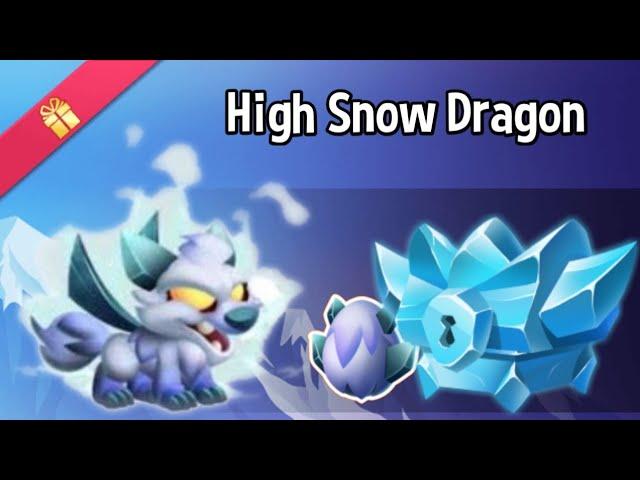 You Can Get This High Snow Dragon From Ice Chest... 