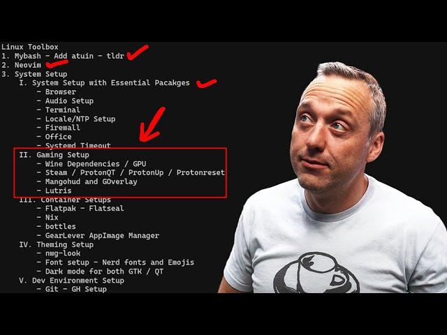 Linux Gaming Setup Script