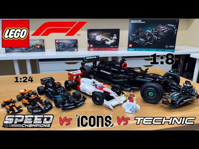 F1 cars in LEGO... which is BEST? /  One of these has a BIG discount on Temu! But, is it REAL LEGO??