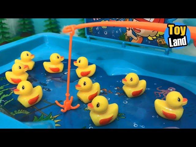 Lucky Duck for Children  Fishing Videos for Children  Fishing for Kids | TOYLAND