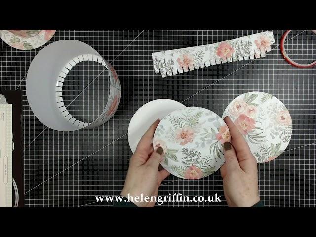 DIY Gorgeous Hat Box by Helen Griffin from Simply Made Crafts