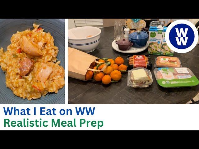 What I Eat on Weight Watchers | Calorie Counting | WW Meal Prep | Grocery Haul for Weight Loss