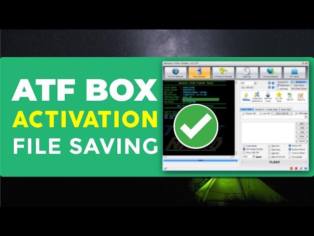 ATF Box activation TIP | Most Useful TIP for lifetime use | In Urdu/Hindi