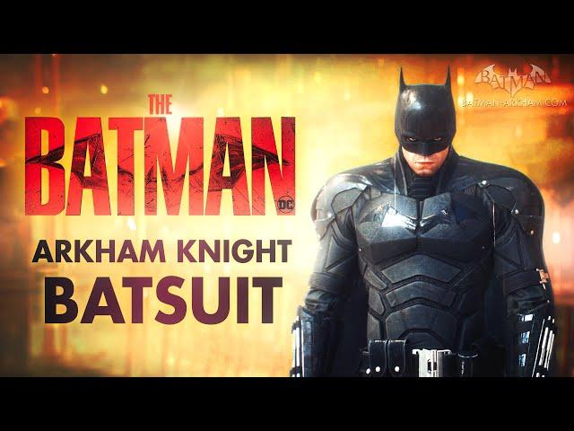 Batman: Arkham Knight - NEW "The Batman" Skin Released [Robert Pattinson Batsuit]