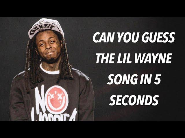 Try To Guess The Lil Wayne Song In 5 Seconds (True Fan Test)