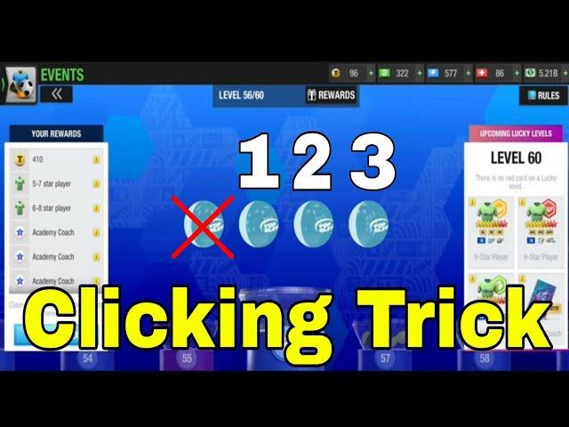 Draw Frenzy tricks to click on the right position in Top Eleven 2024