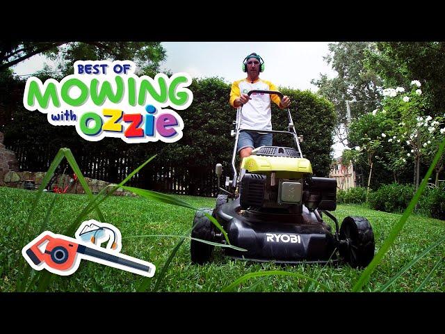 Ozzie's Best Lawn Mowing Bits | Lawn Mowing & Yard Work Fun for Kids