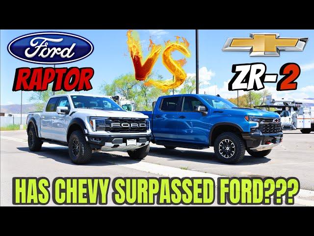 2024 Chevy Silverado ZR2 VS 2024 Ford Raptor: Is Ford Still King Of Off Road Trucks???