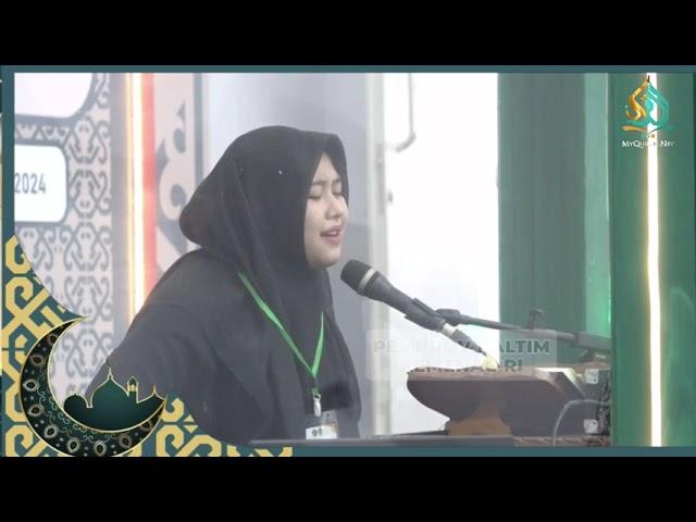 Nadia Nur Fatimah (JABAR) Tilawah Remaja || MTQ Nasional XXX 2024 KALTIM