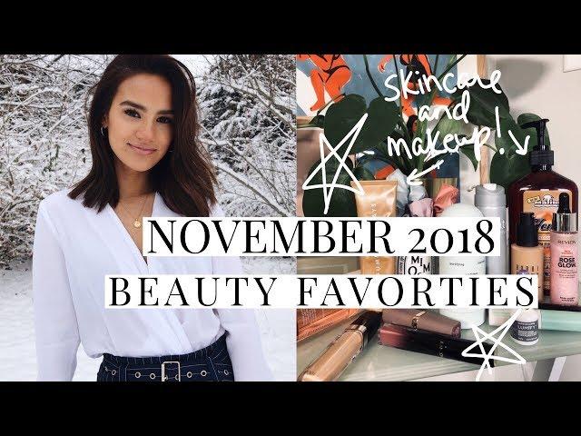 NOVEMBER 2018 FAVORITES! MAKEUP AND SKINCARE! | DACEY CASH