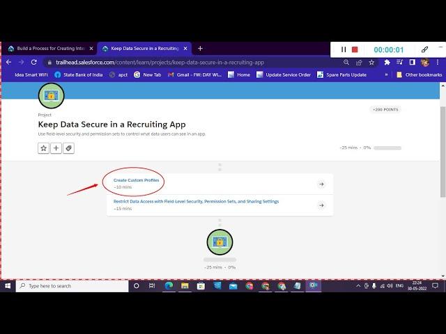 Create Custom Profiles | Keep Data Secure in a Recruiting App | Salesforce