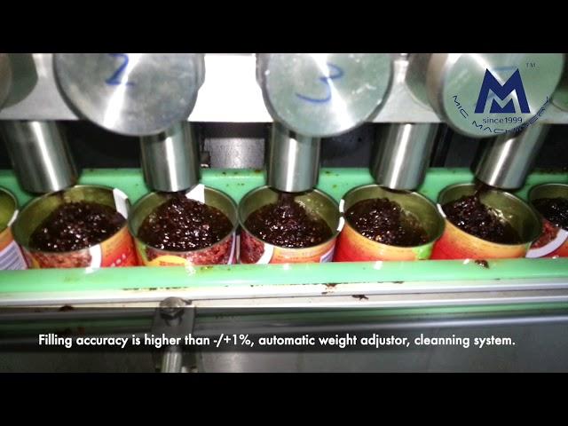 Micmachinery 20 heads Automatic pepper chili sauce filling machine