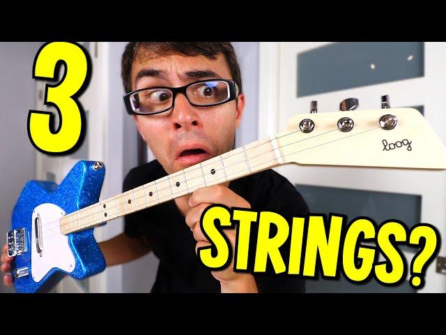 This 3 STRING Guitar is BRILLIANT!