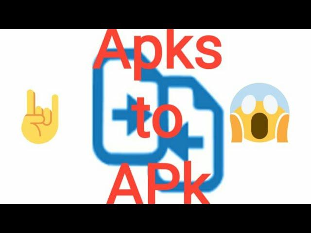 Convert apks into apk