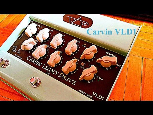 Carvin Audio Legacy Drive VLD1 Steve Vai Signature Pedal Preamp Teaser review