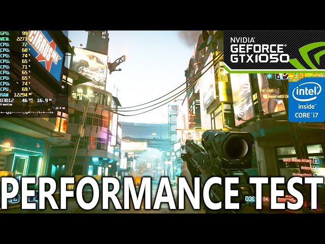 Cyberpunk 2077 on GTX 1050 | FSR 3 FG Update | Performance Test | 1080p | #gtx1050