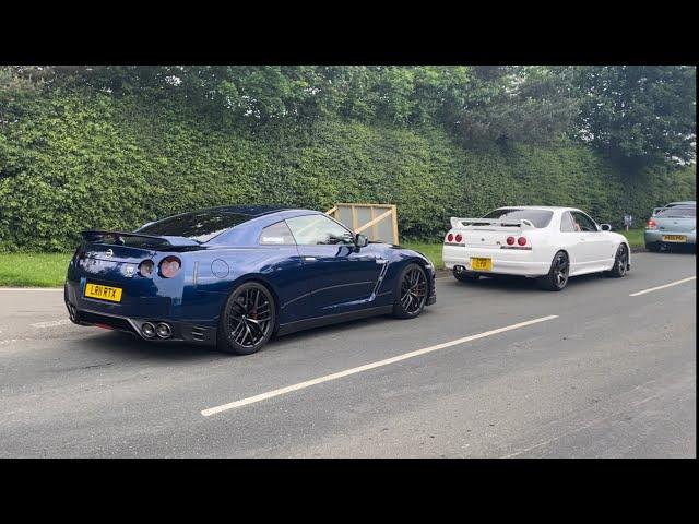 Supercars and Modified cars accelerating from Yiannimize Live Part 1