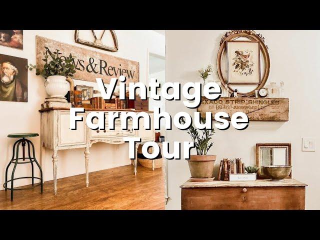 Vintage Farmhouse Style Home Tour