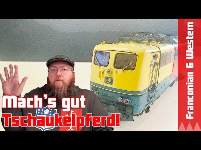 F&W217:  Die Abschiedslok vom Schaukelpferd BR 151 von PIKO (151 129)