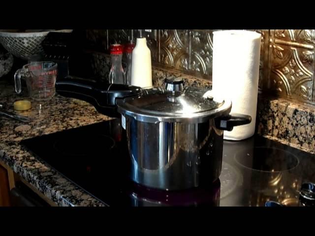 Outside the box - whole chicken in a pressure cooker