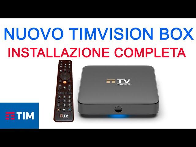 Come installare il Nuovo Decoder TIMVISION  Box / Configurazione Completa  - TIM