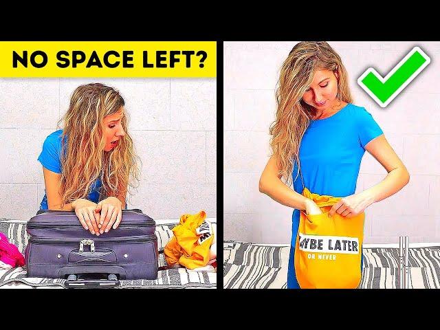 32 SMART TRAVEL HACKS TO SAVE MONEY AND SPACE