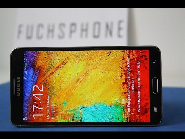 Samsung Galaxy Note 3 - Full Review (deutsch)