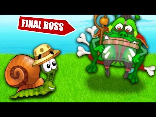 FINAL BOSS || Snail Bob 8 Free Online Point And Click