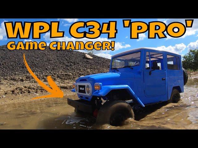 Full Running Test - New WPL C34 'Pro' Full Metal edition. Toyota FJ40 RC