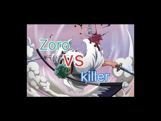 Zoro vs killer full fight in land of wano || chapter 934 || #anime ||#onepiece