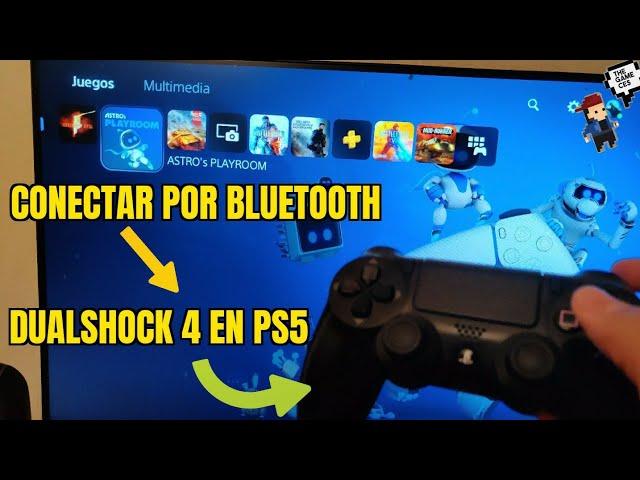 Tutorial - Como usar el dualshock 4  por bluetooth en nuestra PLAYSTATION 5 paso a paso