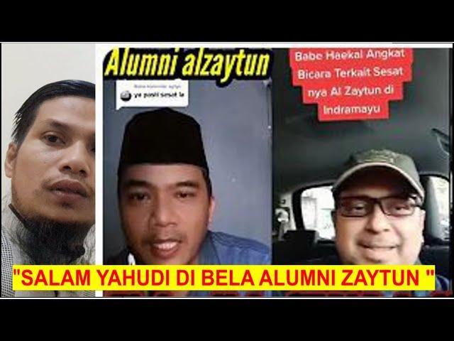 SALAM YAHUDI DI BELA ALUMNI AL-ZAYTUN !!