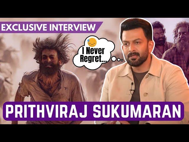 Prithviraj Sukumaran On Aadujeevitham, Pressure On Malayalam Cinema, Pan India Success & more