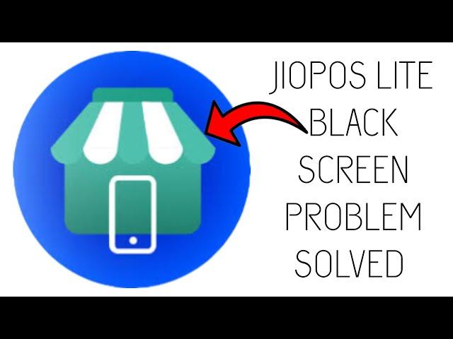 How To Solve JioPOS Lite App Black Screen Problem|| Rsha26 Solutions