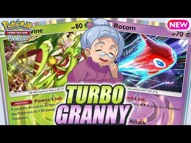 GODLY SPEED ! ARCEUS Makes CARNIVINE & ROTOM SUPER FAST ! - Pokemon TCG Pocket