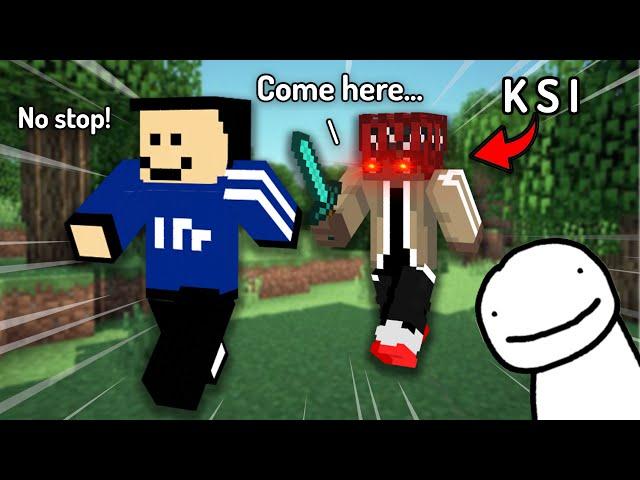 KSI Hunts Down Quackity with Dream's Help... on the Dream Smp \\ KSI joins the Dream smp!