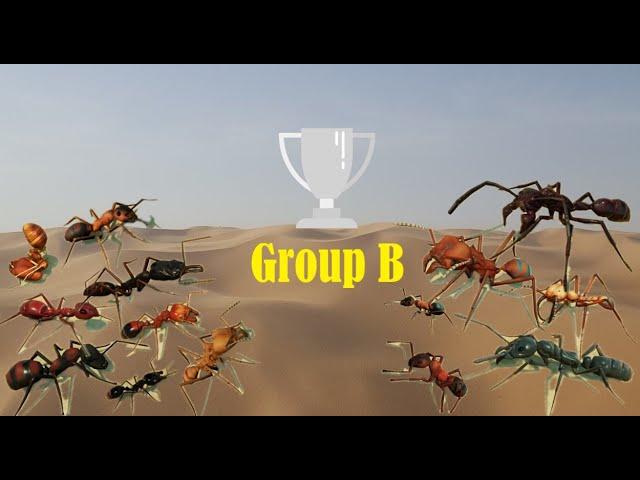 The Ant Championships - Group B | Empires of the Undergrowth