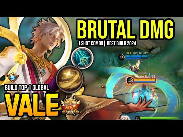 VALE BEST BUILD 2024 | BUILD TOP GLOBAL VALE GAMEPLAY | MOBILE LEGENDS