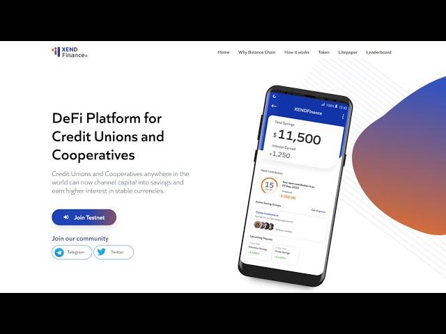 XEND Finance - общий обзор проекта