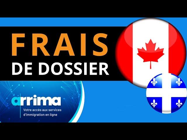 ARRIMA Frais Immigration Canada Frais ENTREE EXPRESS 2024