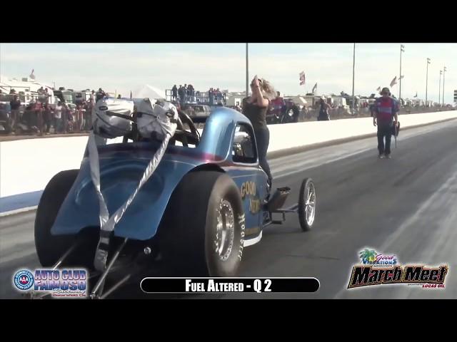 Ron Capps Fuel Altered at the Good Vibrations March Meet presented by Lucas Oil