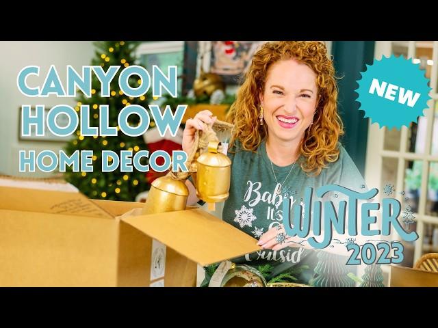 ⭐️ BRAND NEW ⭐️ Canyon Hollow Home Decor Subscription Box Winter 2024