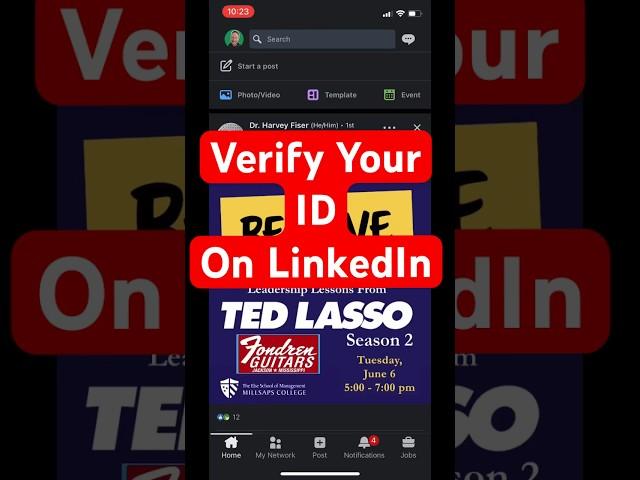 How to Verify 🪪Your ID on LinkedIn #linkedintutorial