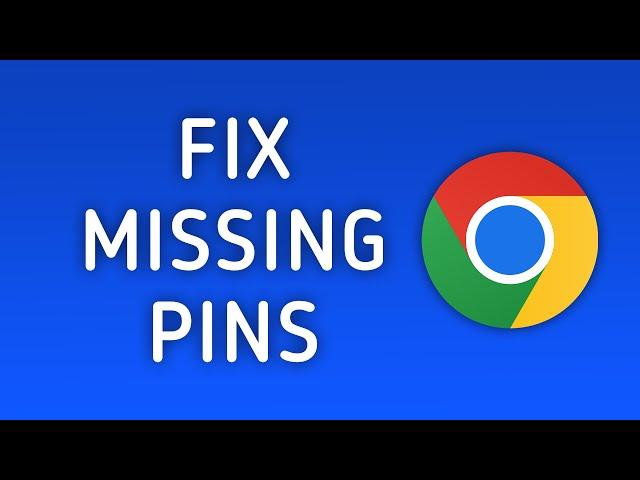 How to Fix Pinned Tabs Disappearing in Chrome
