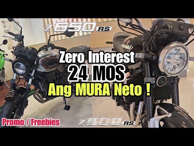 Grabe may Zero Interest  at Big Discount Promo Kawasaki Z900RS at Z650RS   limited Units Specs Price