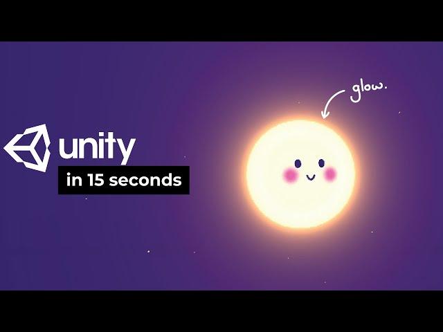 Make a Unity Glow Effect in 15 seconds